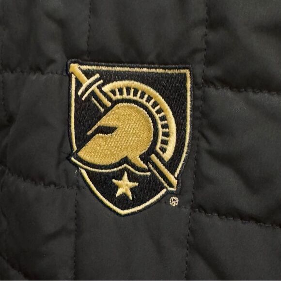 Under Armour ColdGear Army West Point Black Zip Up Logo Vest. Medium. - Picture 2 of 8